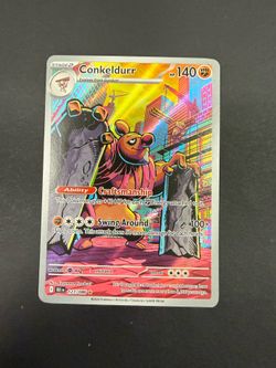 Pokemon, Conkeldurr - 127/086 - SV: Black Bolt