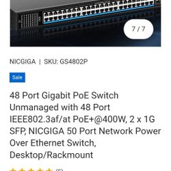 48 Port poe Switch 
