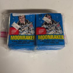 1979 JAMES BOND 007 Cards
