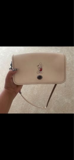 Vintage coach x Disney cross body bag
