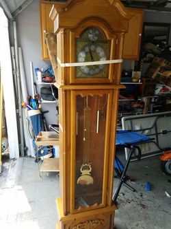 Tempus Fugit Grandfather Clock