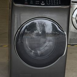 📍 Beautiful SAMSUNG 2 in 1 stainless steel washing machine