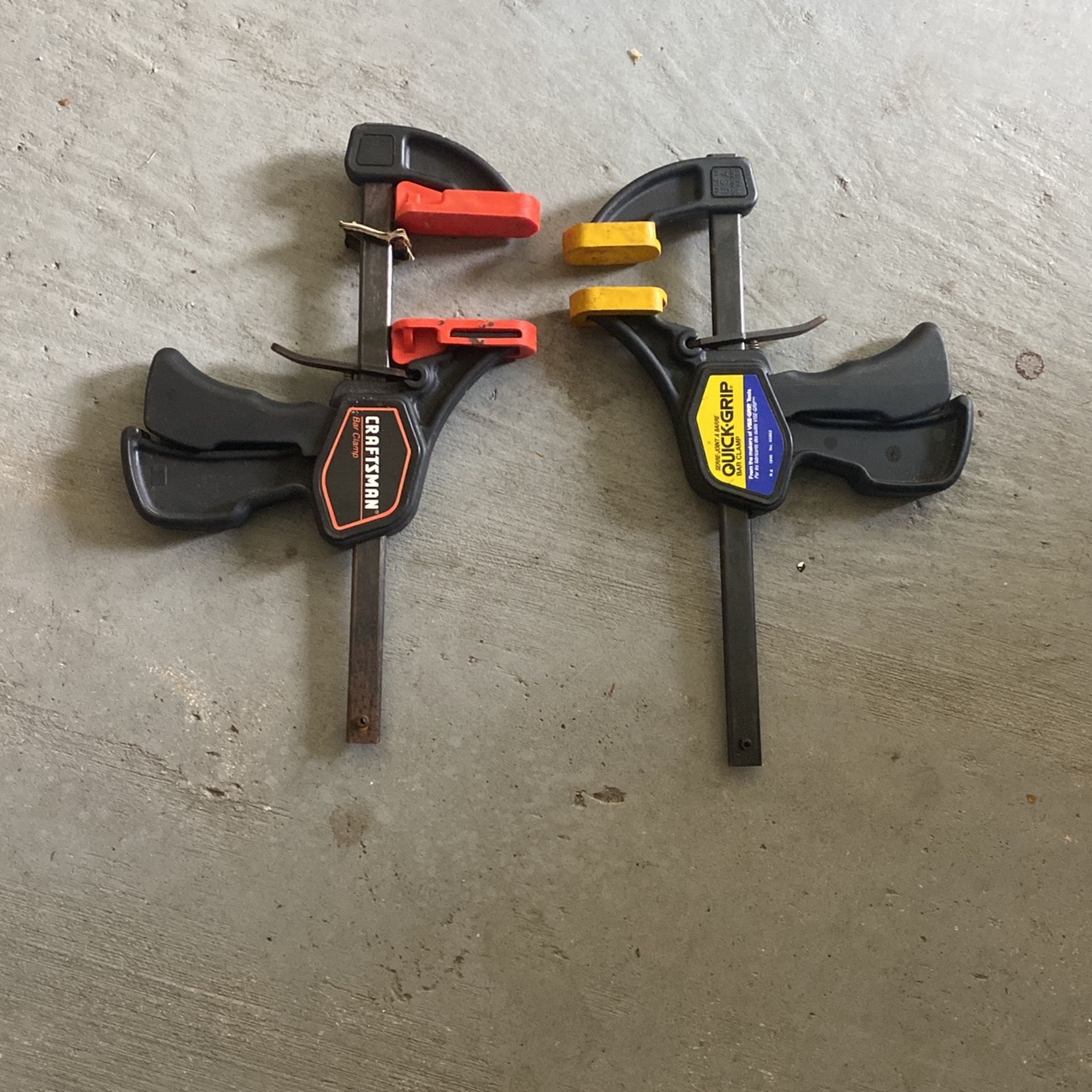 Quick clamps $10