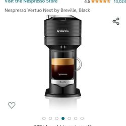 Nespresso Vertuo Next by Breville, Black