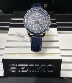 NEW Seiko SUR630 Essentials Rose Gold Sapphire Crystal Quartz Watch