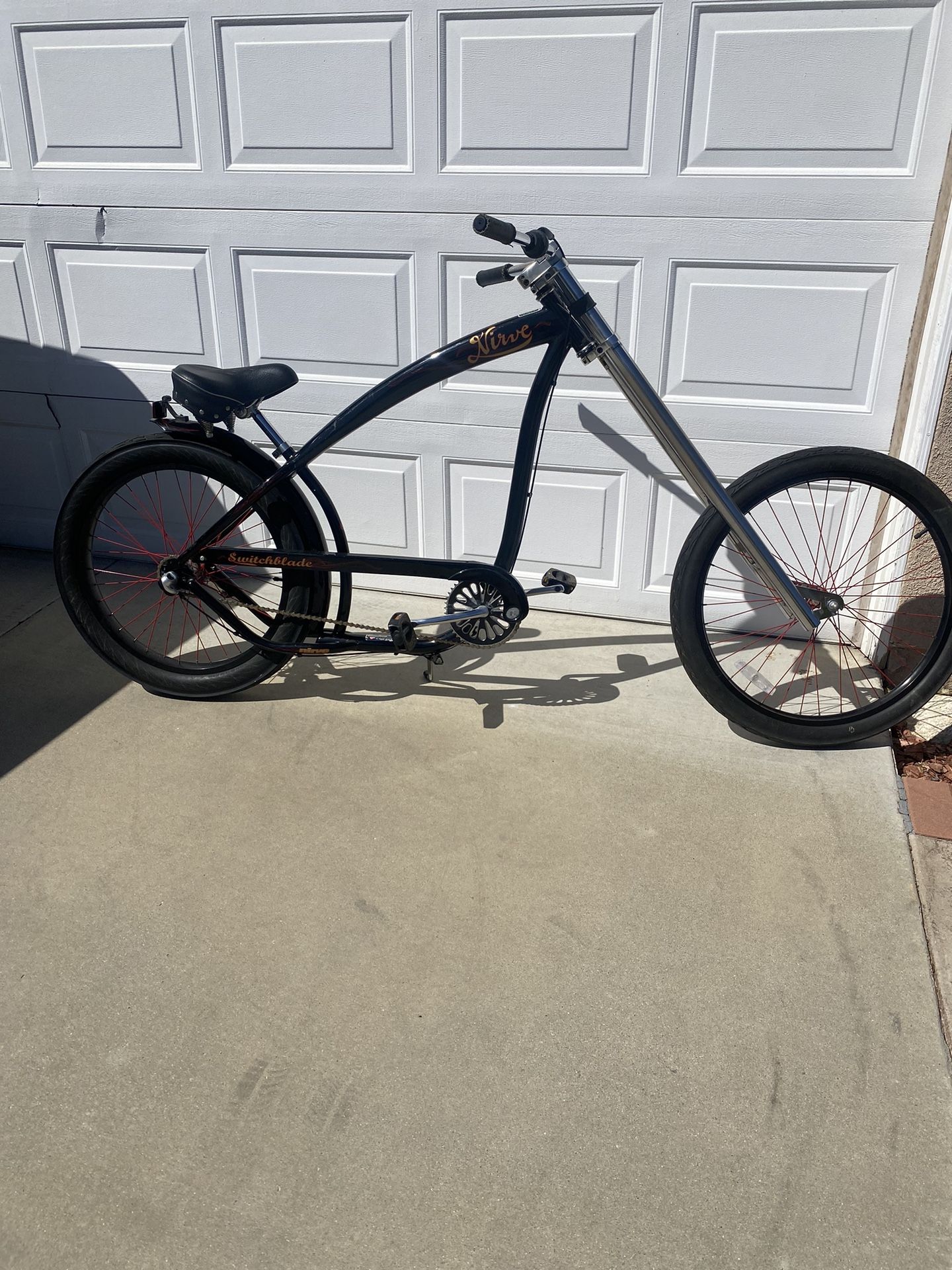 NIRVE SWITCHBLADE w/3-Speed & Custom Wheels ADULT SIZE Bike for 