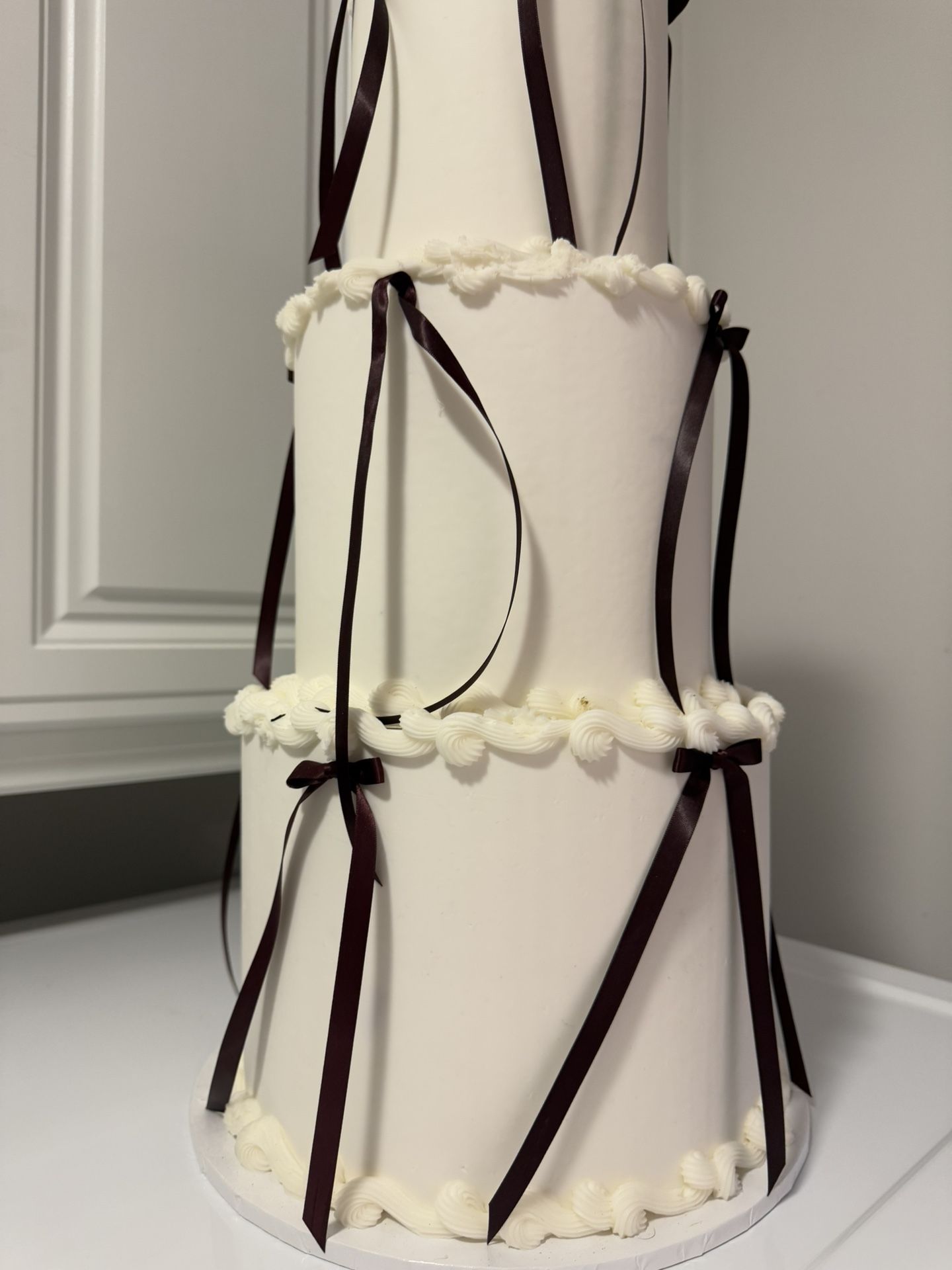 3 Tiered Now Faux Cake