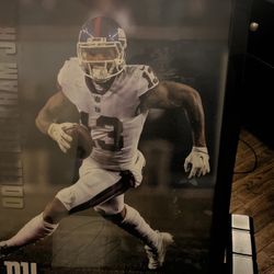 Framed And Signed Odell Beckham Jr Poster