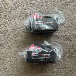 Milwaukee Battery 2 Pack 5Ah Genuine (Brand New Sealed)