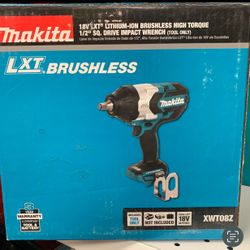 Makita New 1/2” High Torque Impact Wrench 