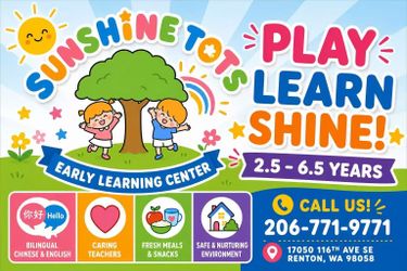 SUNSHINE TOTS Renton preschool