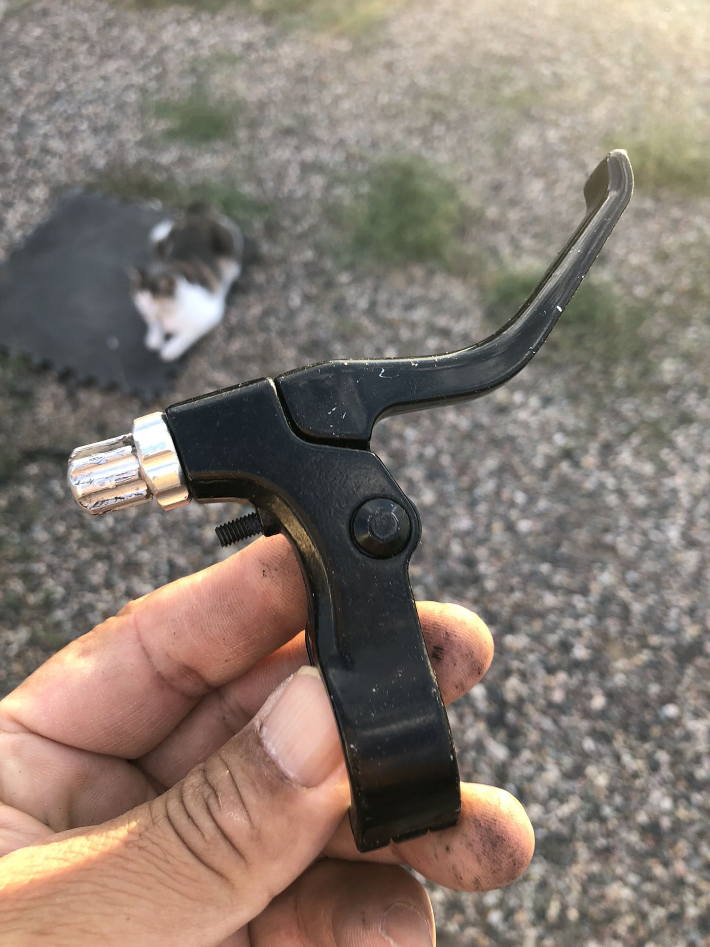 ARTEX RH BRAKE LEVER WITH HINGE