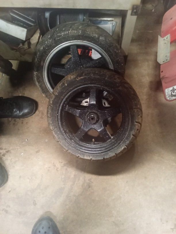 Used  150 Moped Rims  And Tires