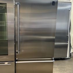 HESTAN 36”WIDE BUILT IN BOTTOM FREEZER REFRIGERATOR 