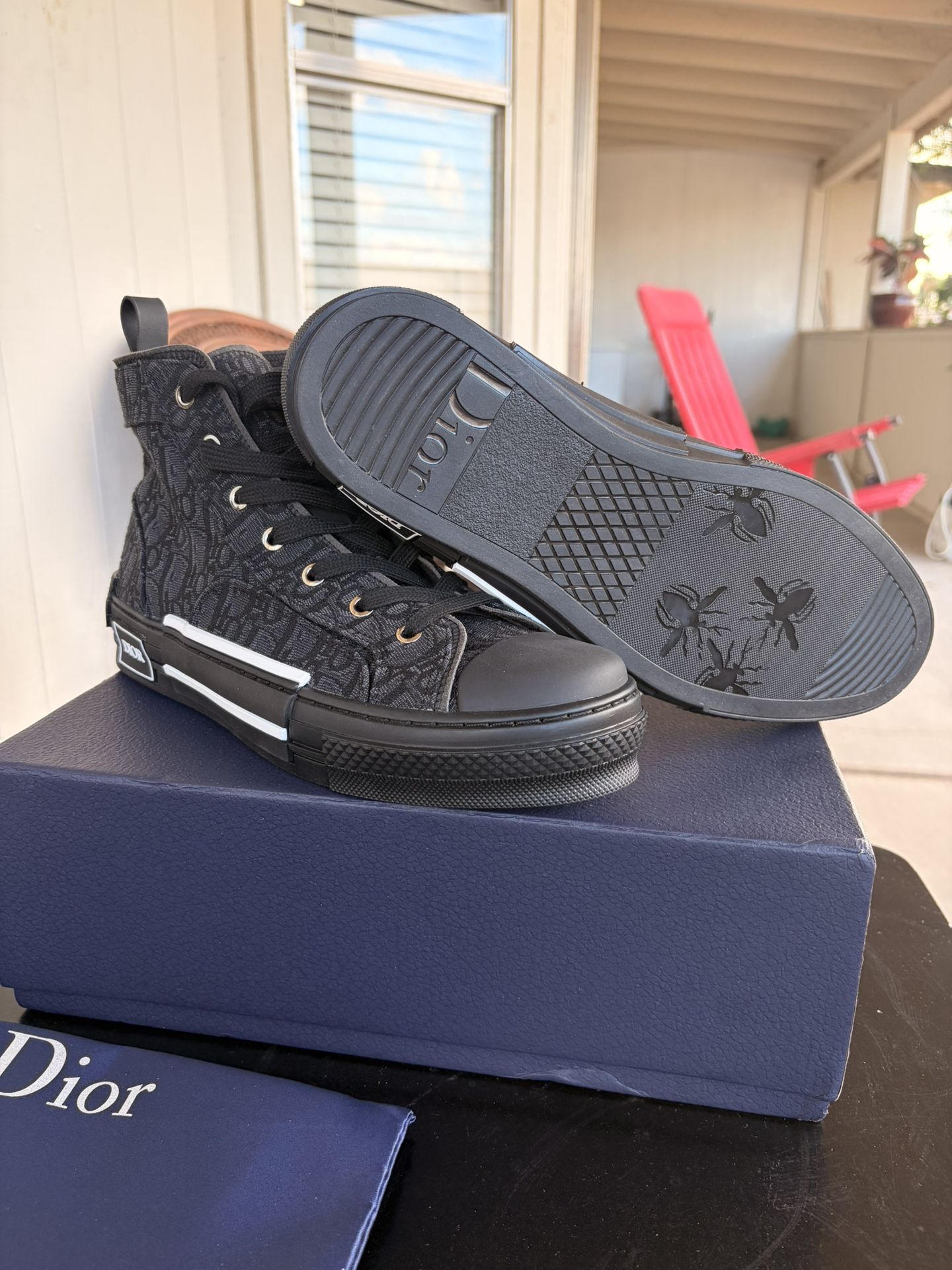 Dior High Top B23 Black