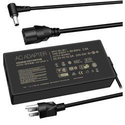 200W Charger ADP-200JB D for ASUS Rog G15 GA503QM-HQ121R GA503Q TUF Dash F15 FX516PR Gaming Laptop Power AC Adapter Supply Cord