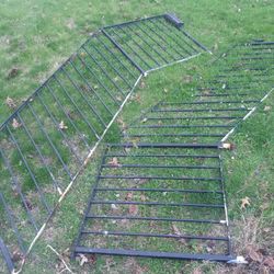 Iron Fencing (used) Beautiful and old. 2 ea.