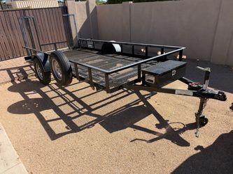 2019 Flatbed Utility UTV Trailer