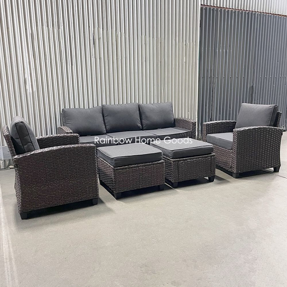 7-Seater Outdoor Couch Patio Furniture Set