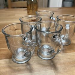 Glass Espresso Mugs