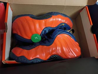 Nike Foamposite Rugged Orange 7.5 mens will fit 9 womens