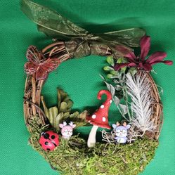Fairy/Garden Theme Wreath