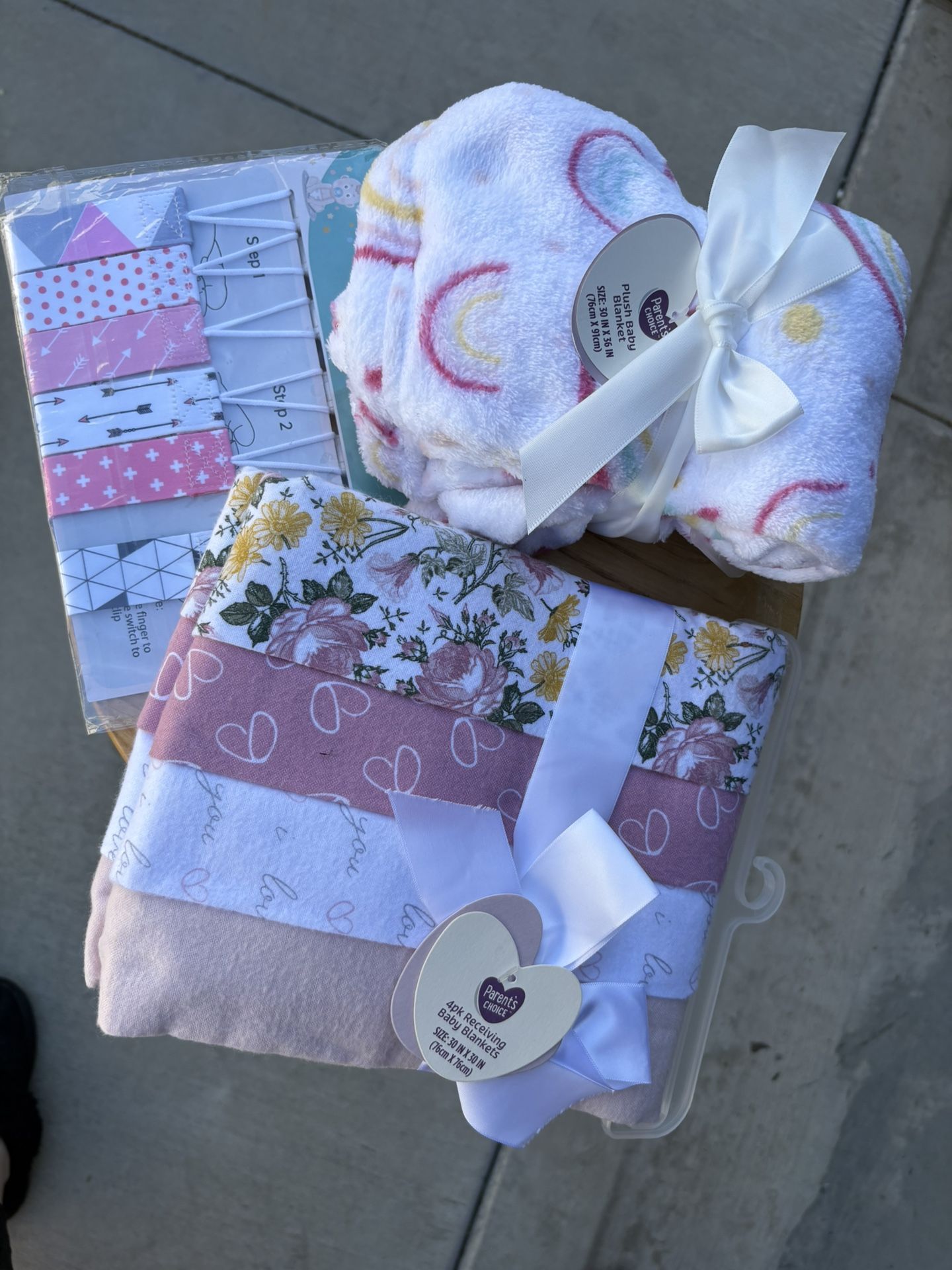 Baby Blankets Paci Clips