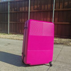 Hot Pink Luggage 