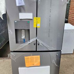 Brand New Ge Stainless Steel French Door Refrigerator 