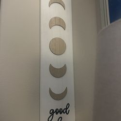 Good Vibes Moon Phase Plaque