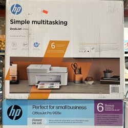 HP Simple Multitasking DeskJet 4158e Essential Printer Brand New In Box  