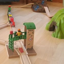 Extensive Train Set (Brio, Ikea, and Melissa & Doug)