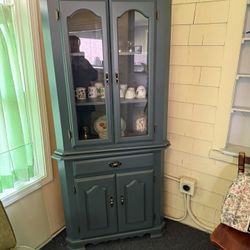  Corner Cabinet Country Style