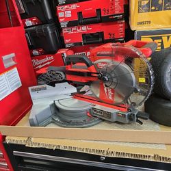 Milwaukee M18 10in Dual Bevel Compound Sliding Mitersaw TOOL ONLY For Price, New, Financing Available 