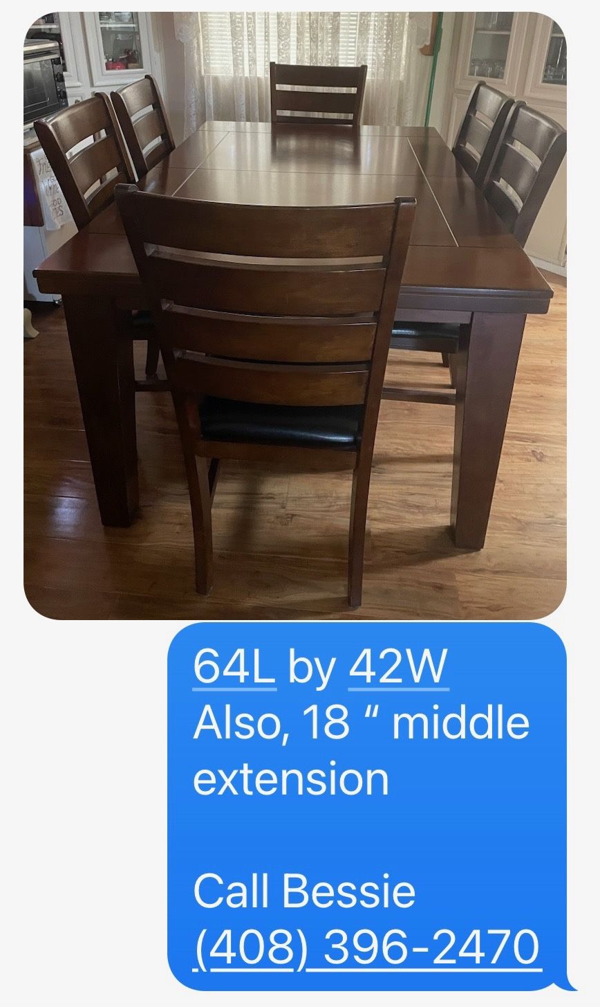 Real Wood Dining Room Table