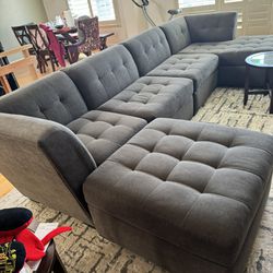 6-piece Modular Couch Great Condition