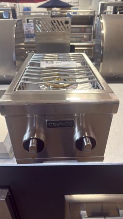 Coyote 12 Inch Built-In Natural Gas Double Side Burner - C3DBNG