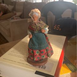 French Terracotta Handpainted