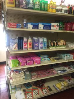 Gondola Metal Store Shelving Complete Sections