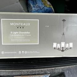 Chandelier Light Fixture 5 Lights