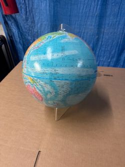 World Globe with Stand
