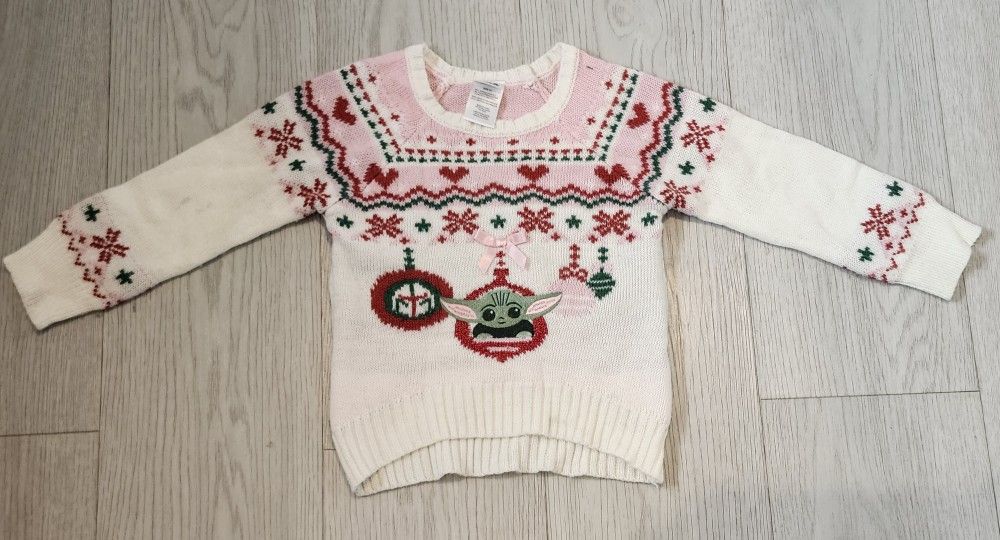 Xmas Star Wars Sweater 12 Month