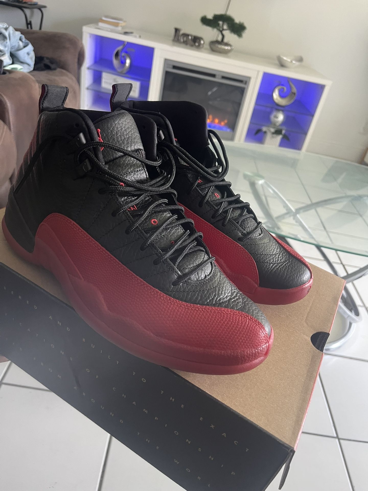 Retro Jordan 12 Flu Game