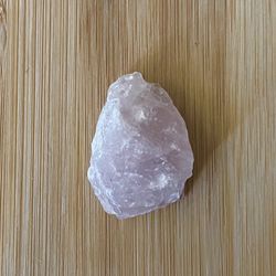 Natural Charged Rose Quartz . ( Known For: Protection, Keep / Attract Love, Healer, Increase Popularity, Calm Emotions)