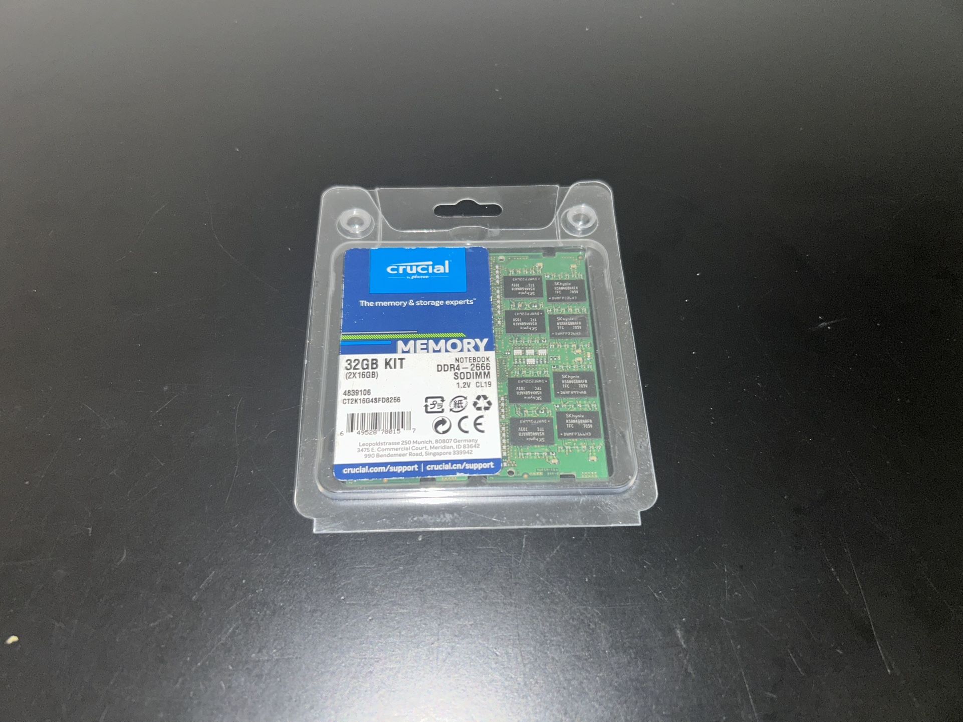 Crucial 32GB Kit