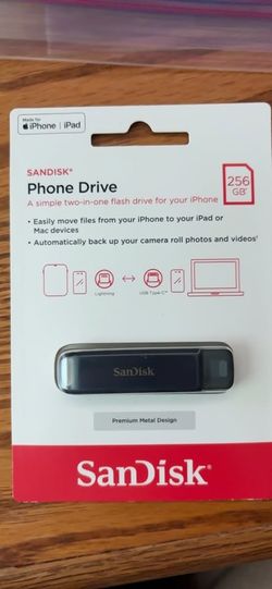 SanDisk Phone Drive 256 GB