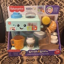 New Laugh And Play Fisher Price Coffee Set 