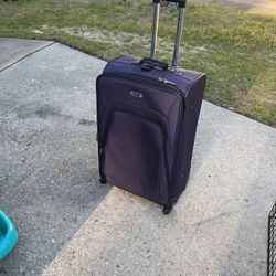 Purple  Suitcase Large 