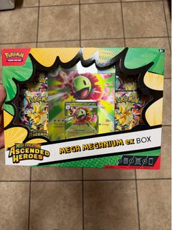 Pokemon ascended heroes meganium ex collection