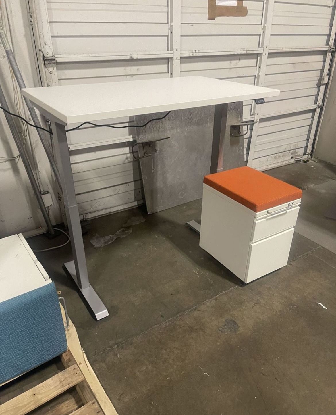 J Star Motion 48” Desk! We Also Have Chairs, Monitor Arms, Monitors, And More!